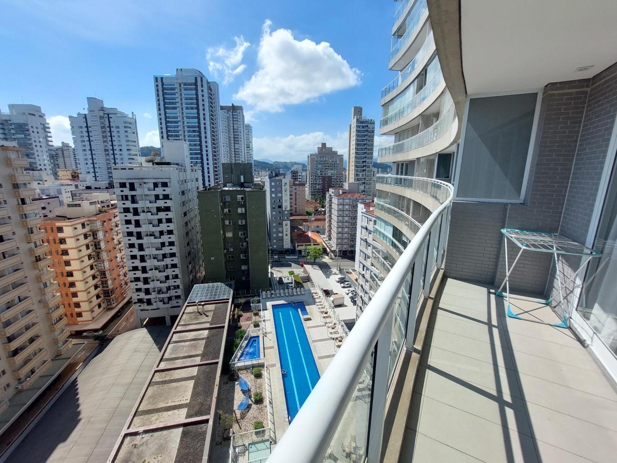 Appartamento Book Santos - Unlimited 1112 - Um Pé na areia Esterno foto