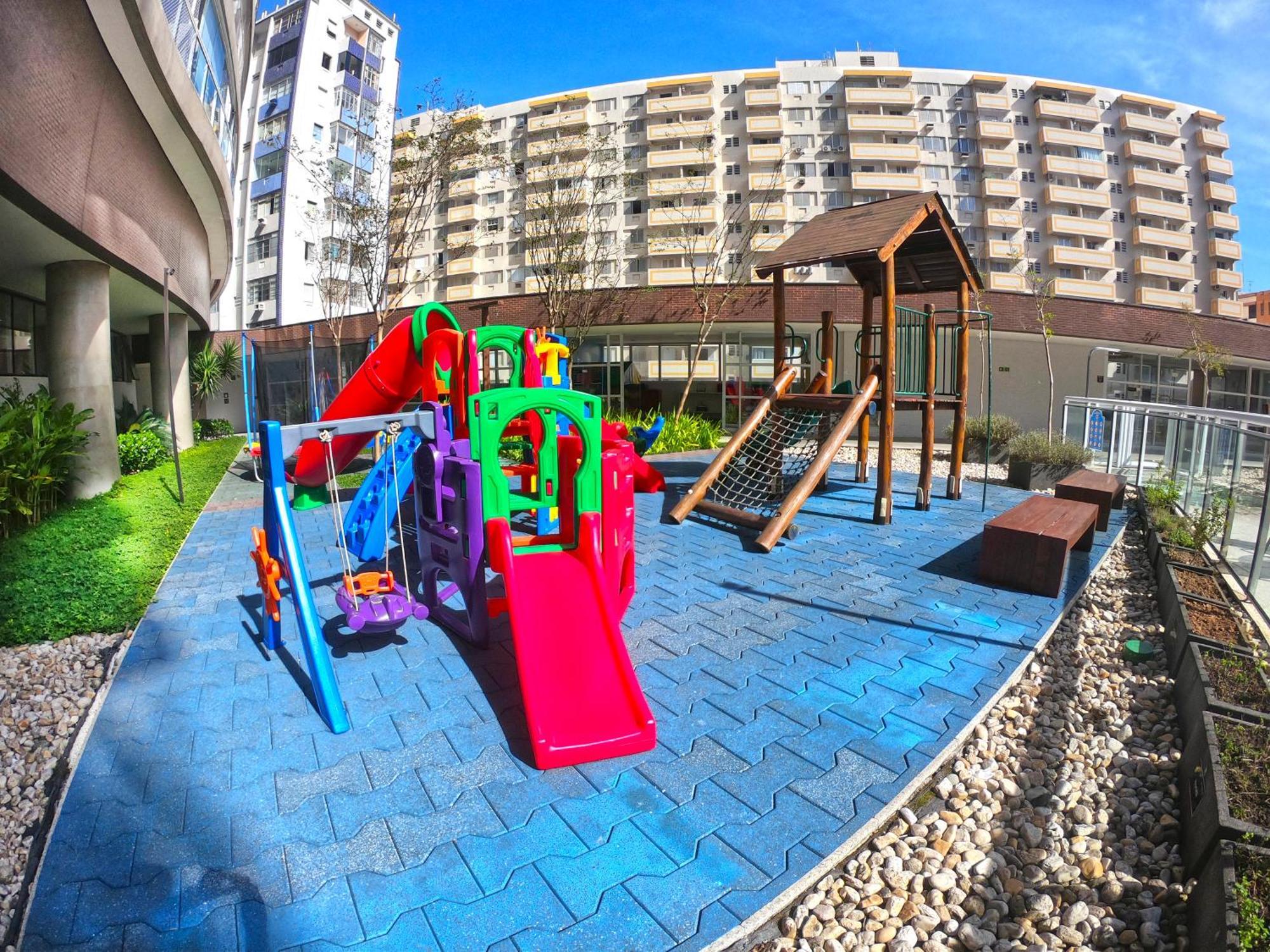 Appartamento Book Santos - Unlimited 1112 - Um Pé na areia Esterno foto