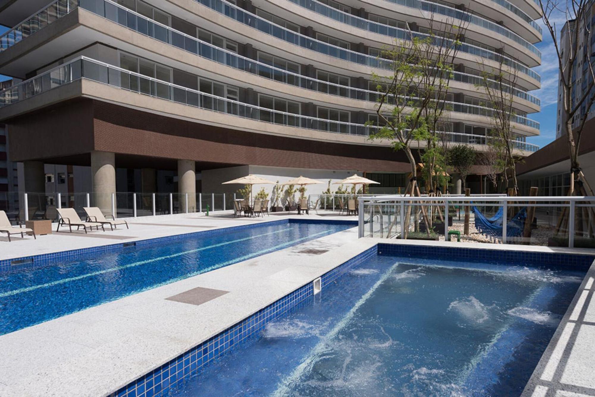 Appartamento Book Santos - Unlimited 1112 - Um Pé na areia Esterno foto