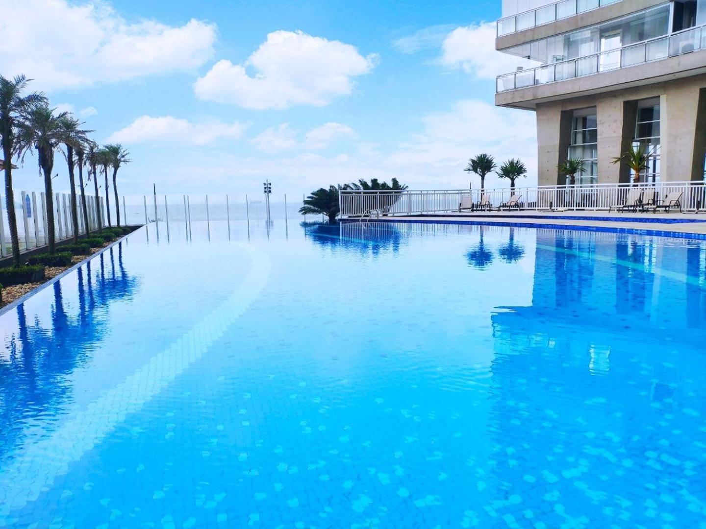 Appartamento Book Santos - Unlimited 1112 - Um Pé na areia Esterno foto