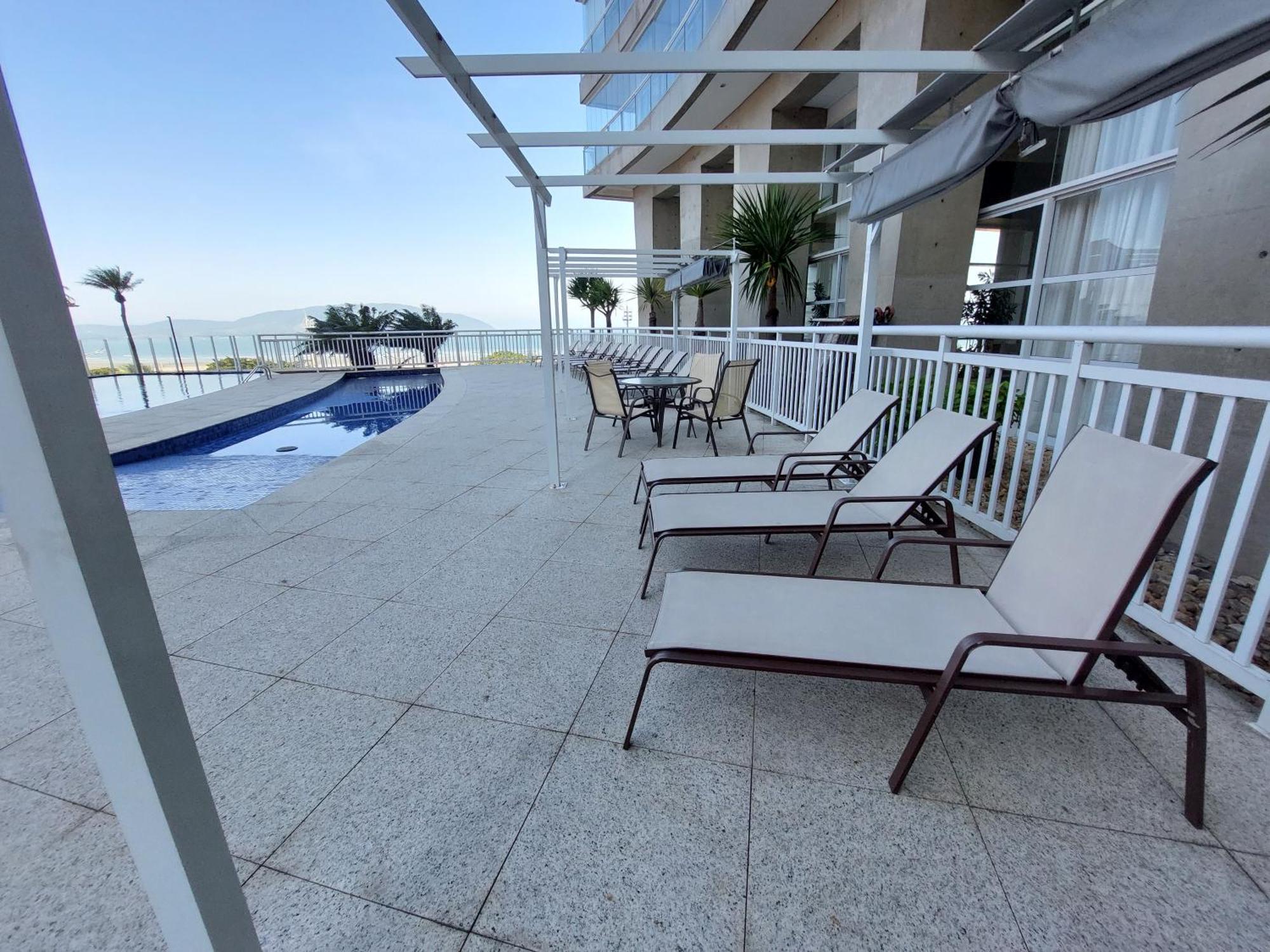 Appartamento Book Santos - Unlimited 1112 - Um Pé na areia Esterno foto